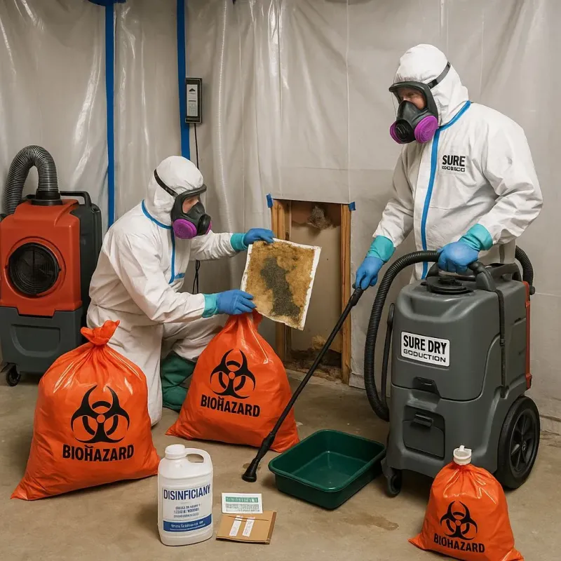 Contaminated Water Handling Protocols process in Dexter, NY