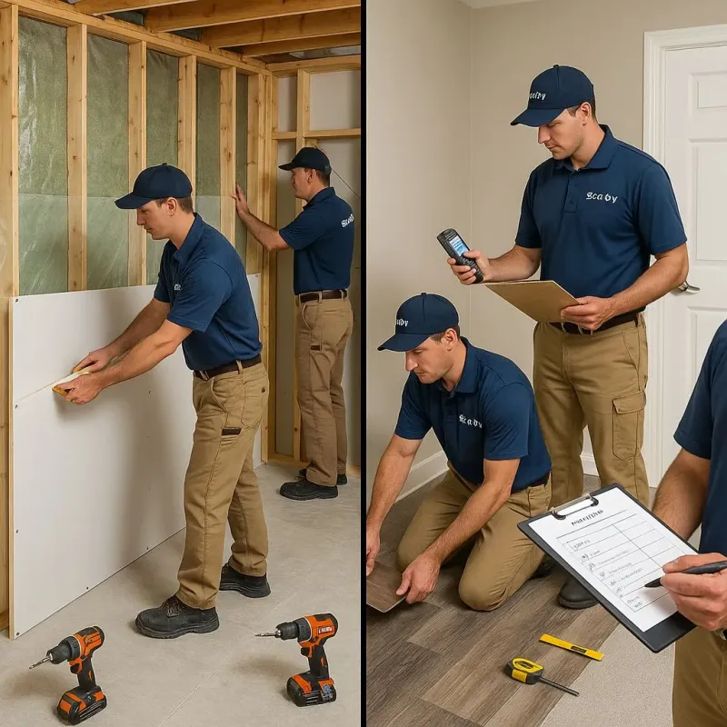 Repairs and Reconstruction process in Dexter, NY